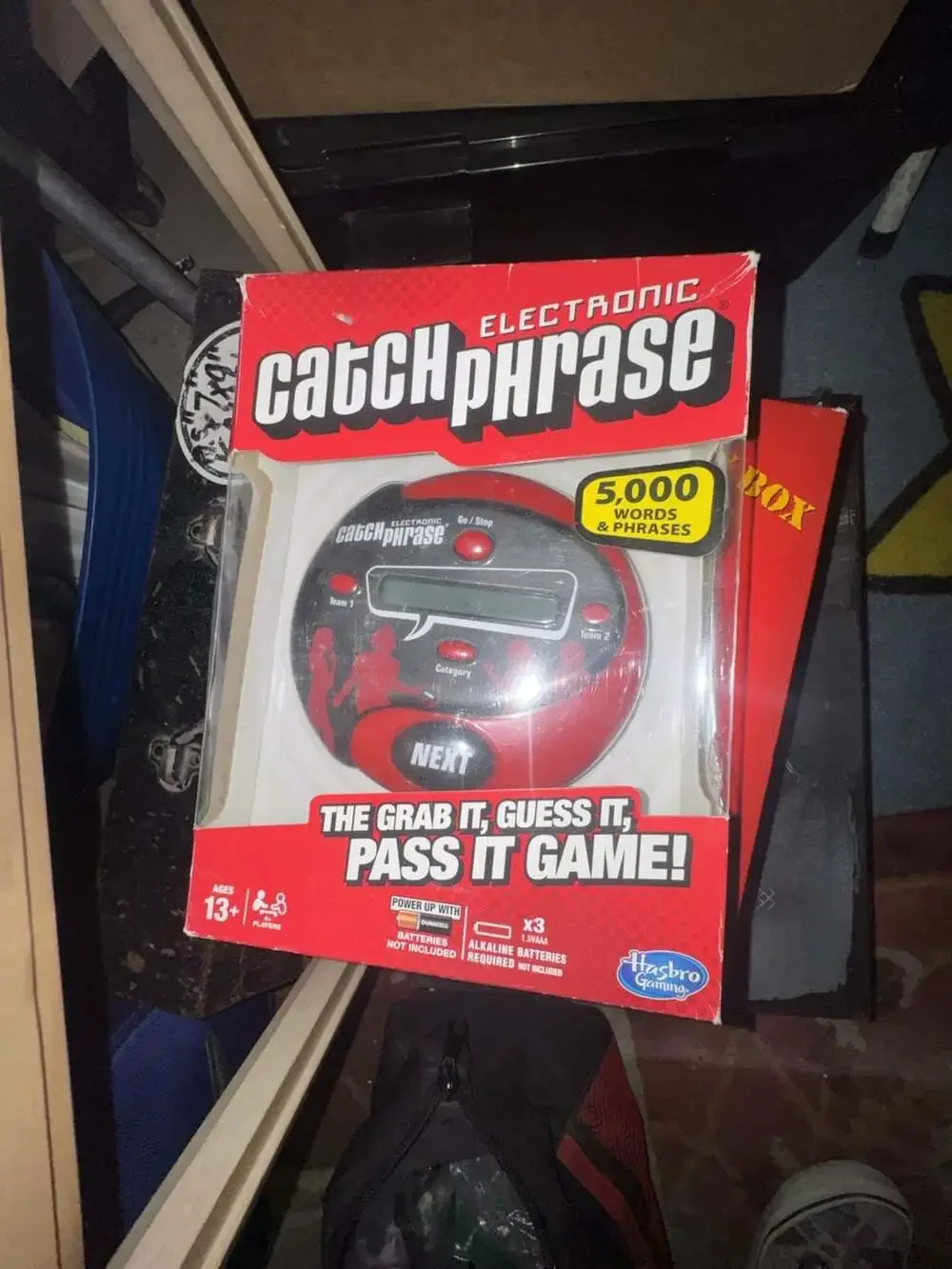 Hasbro Gaming Electronic Catch Phrase Handheld Game